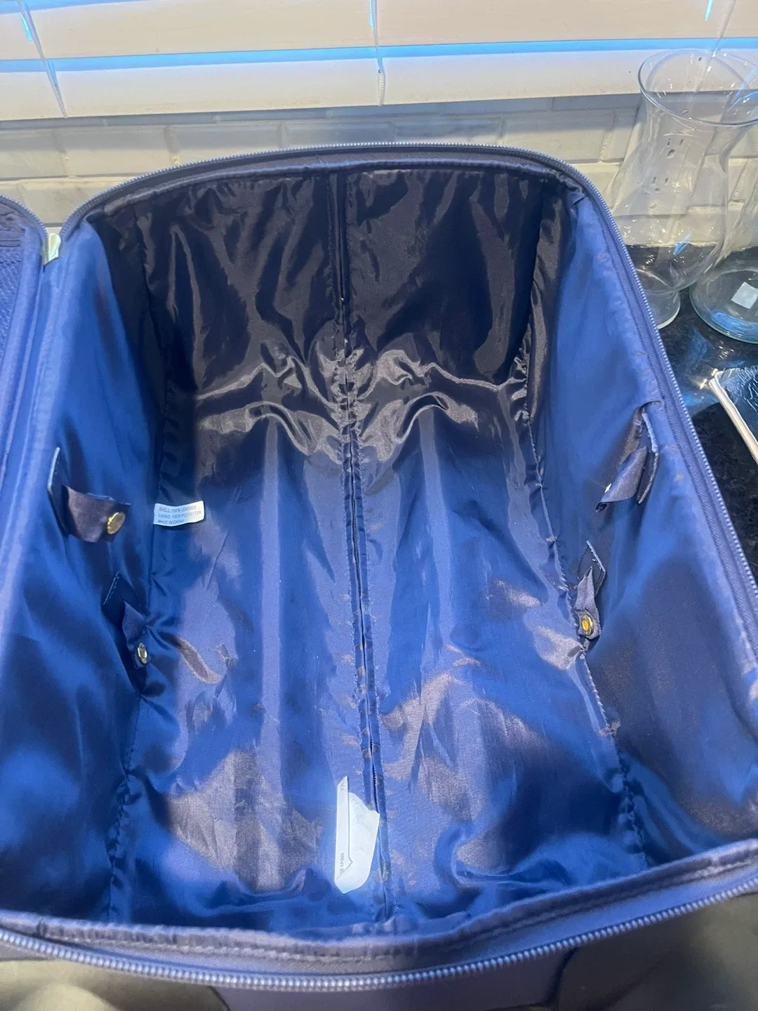 Joy Mangano Rolling Suitcase - Blue