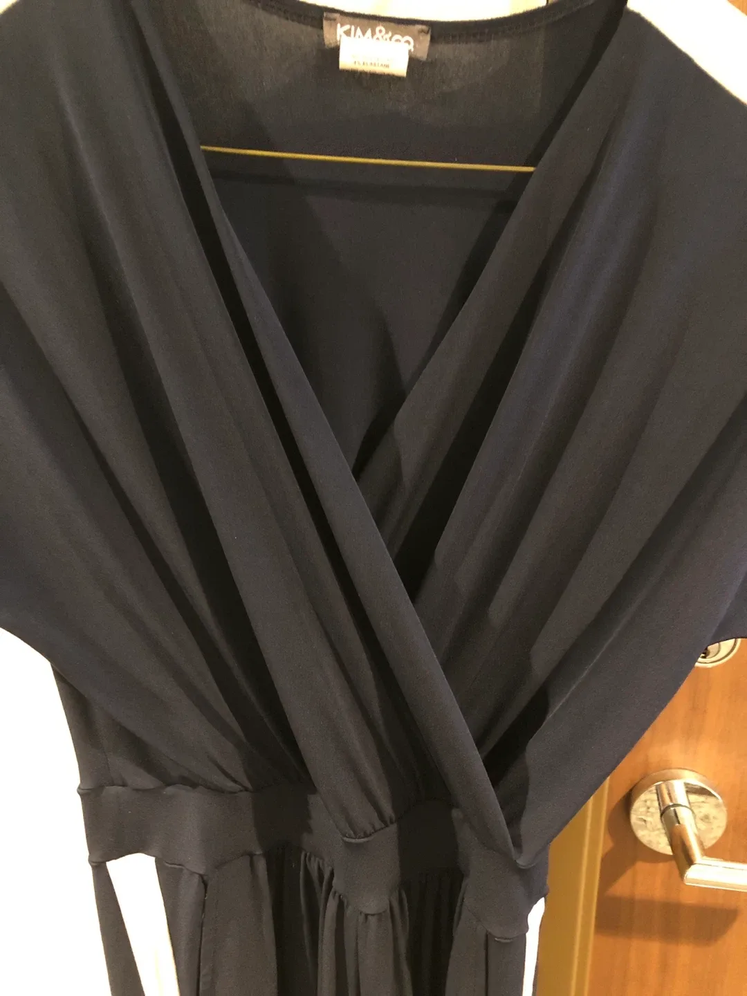 Kim & Co Navy Jumpsuit Size S-M/ size M image indicator(3)