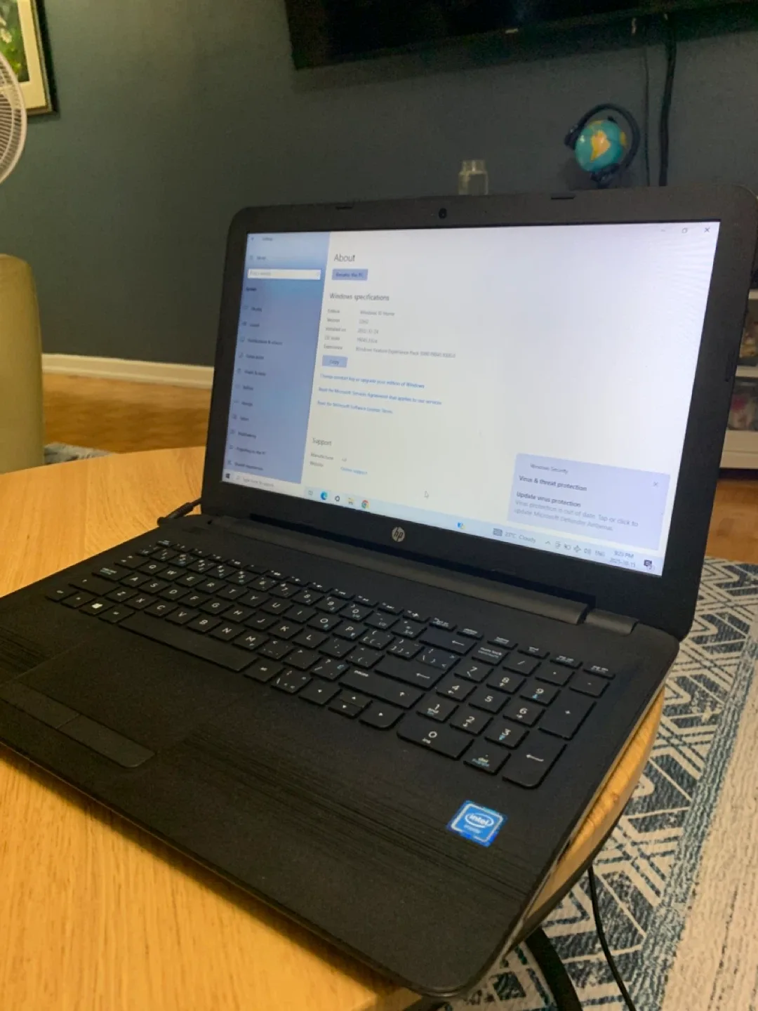 HP Notebook Laptop - with charger image indicator(6)