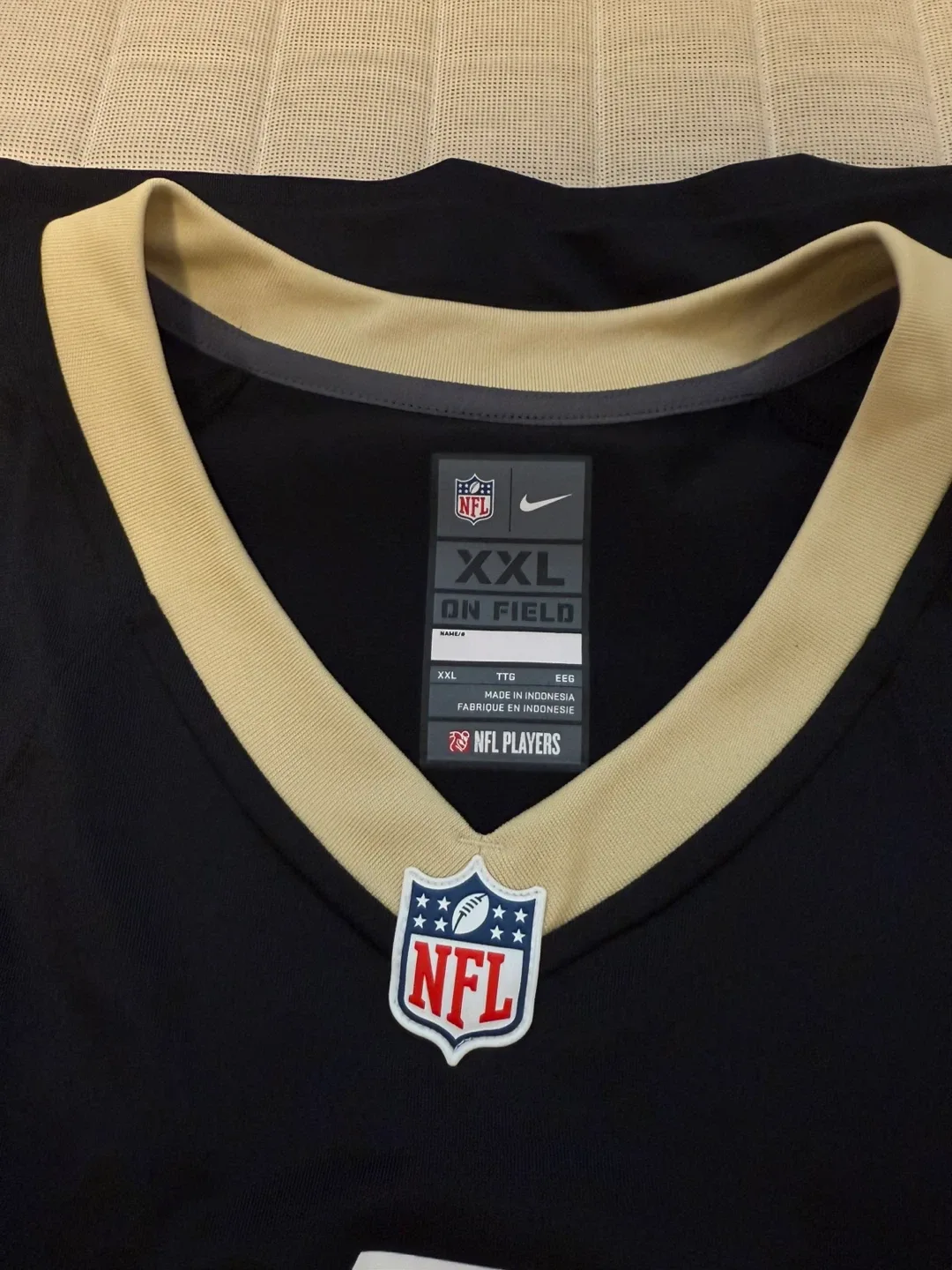 Nike NFL Saints Carr #4 Jersey - XXL image indicator(5)