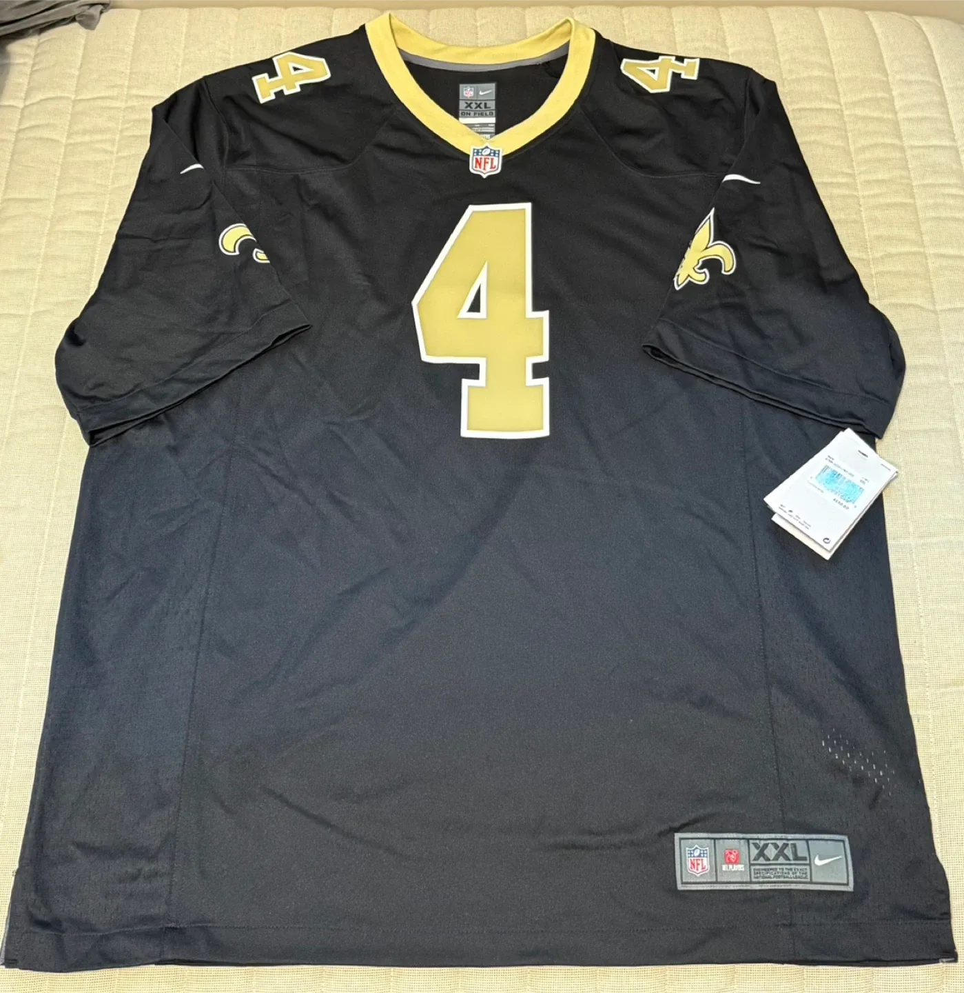 Nike NFL Saints Carr #4 Jersey - XXL image indicator(2)