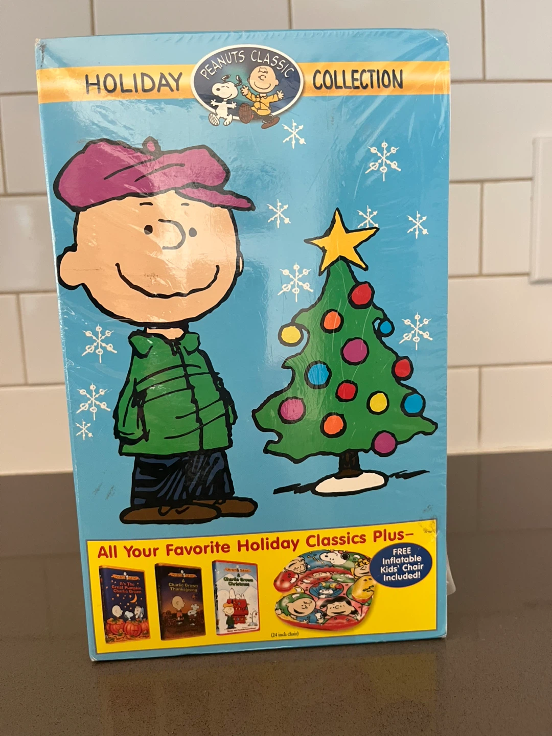 Vintage Sealed Peanuts Classic Holiday Collection VHS - New