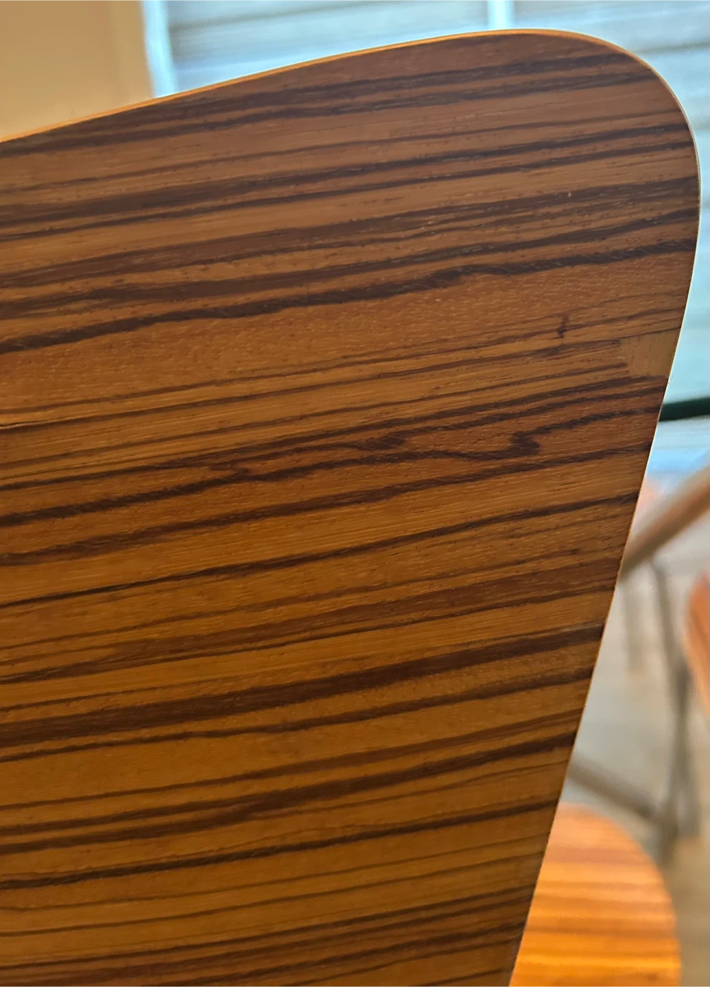 Modern Wood Grain Dining Chairs - photo 5