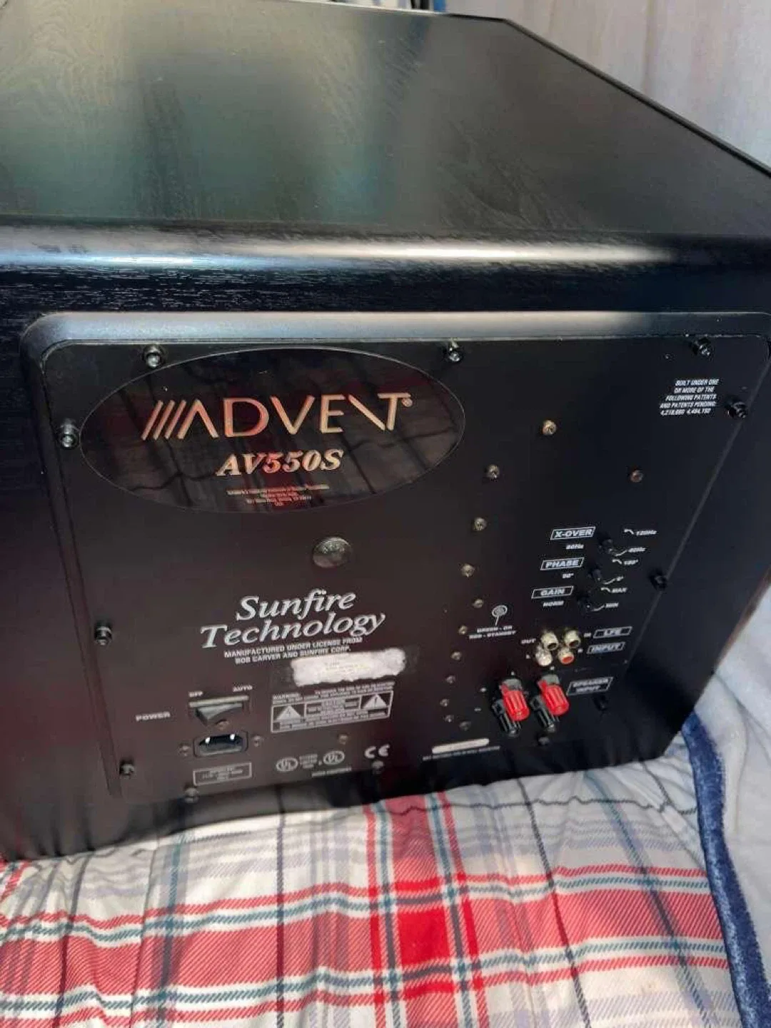 Velodyne Subwoofer image indicator(6)