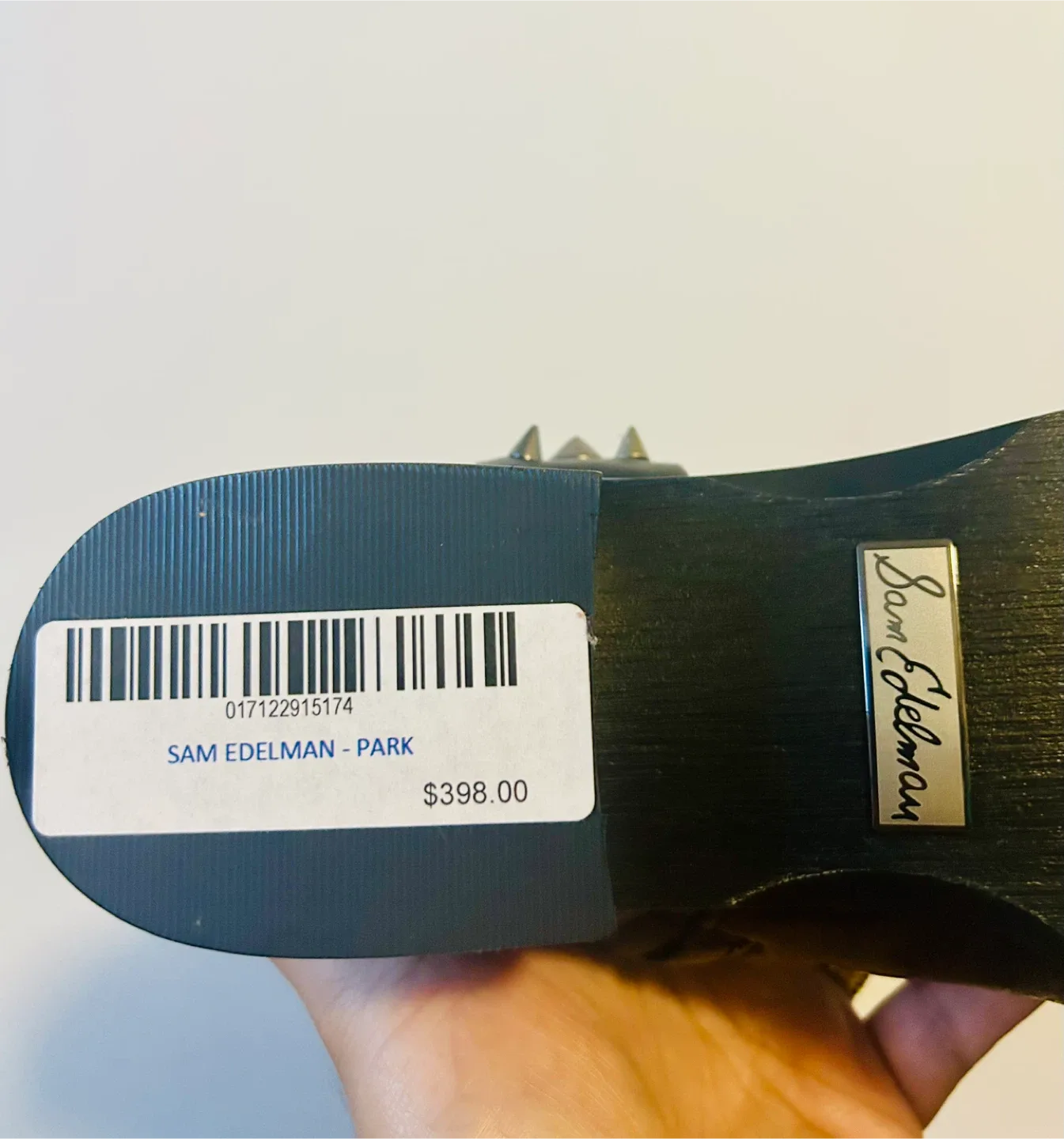 Sam Edelman Leather Studded Boots image indicator(4)