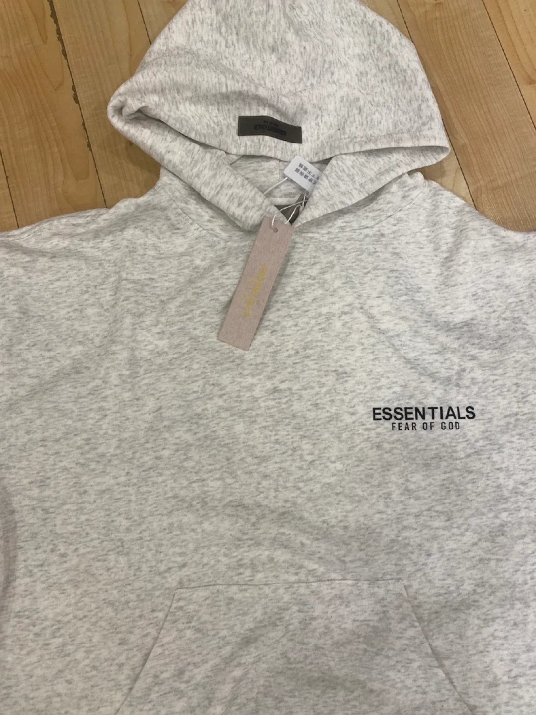 Essentials FOG hoodie - Grey/white Size L image indicator(2)