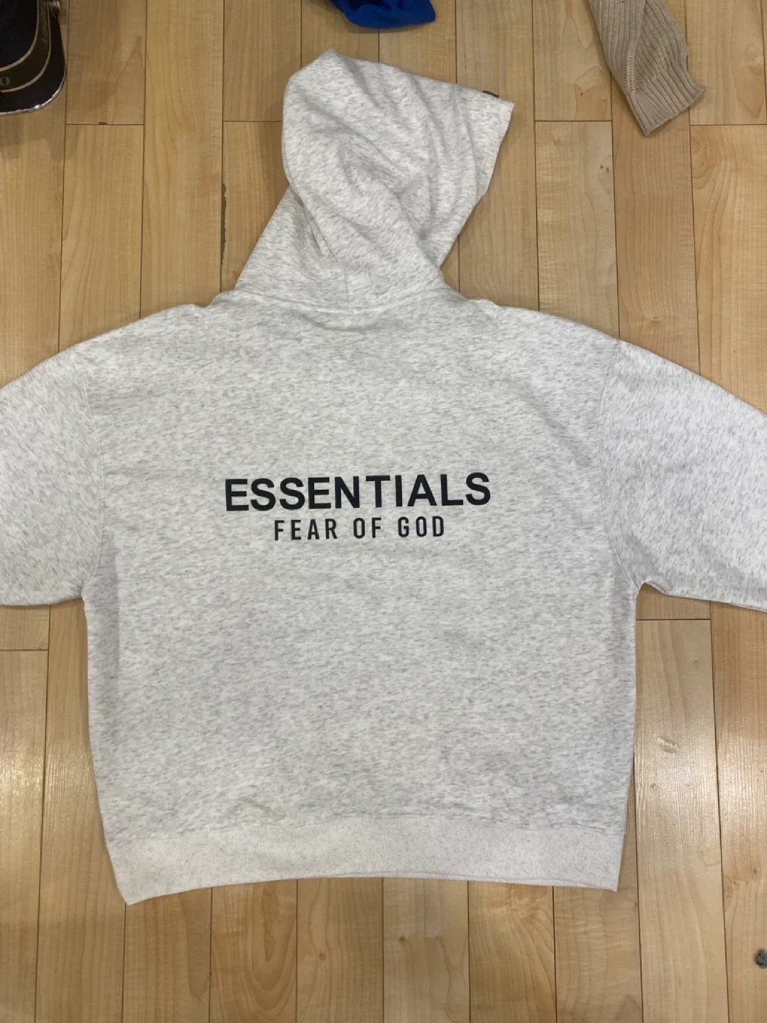 Essentials FOG hoodie - Grey/white Size L image indicator(7)