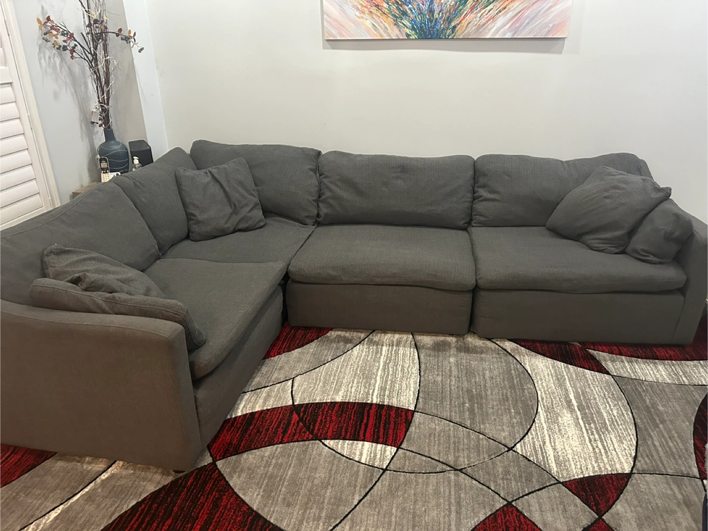 Grey Sectional Sofa