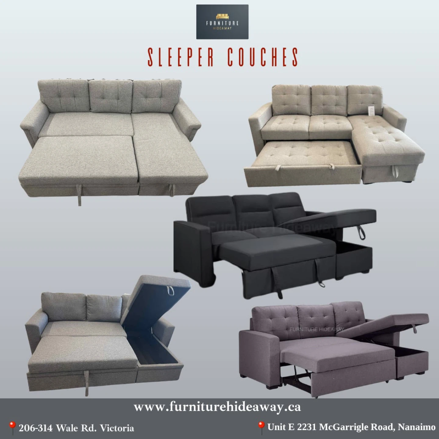 🛋️ Sleeper Couches- Includes Warranty! Price starts at $799!!🔥