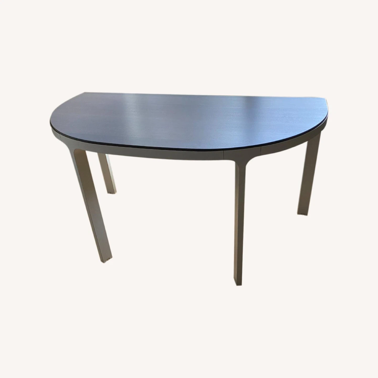 IKEA BEKANT HALF ROUND TABLE