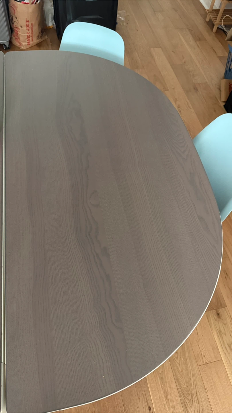 IKEA BEKANT HALF ROUND TABLE - photo 3