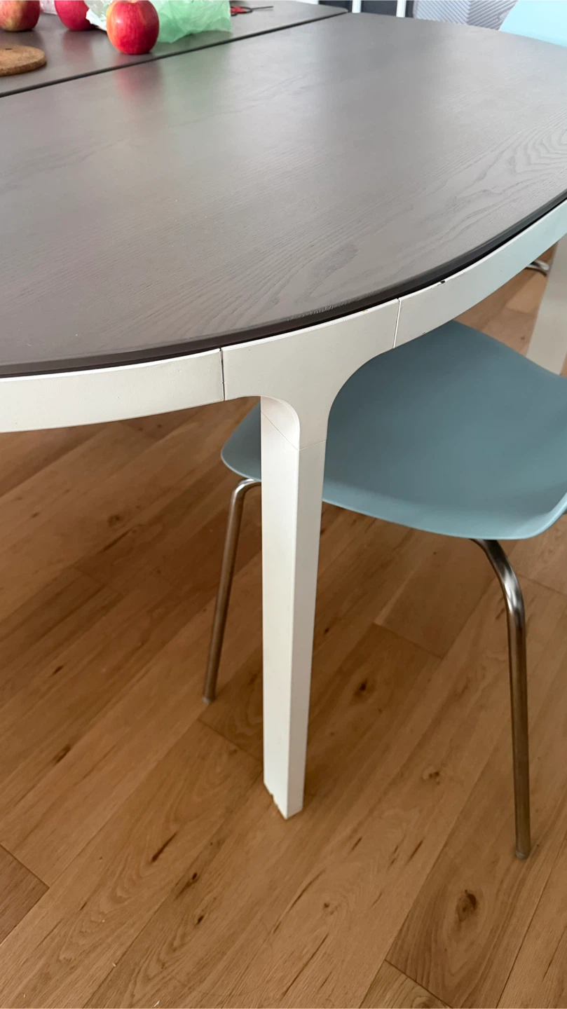 IKEA BEKANT HALF ROUND TABLE - photo 4