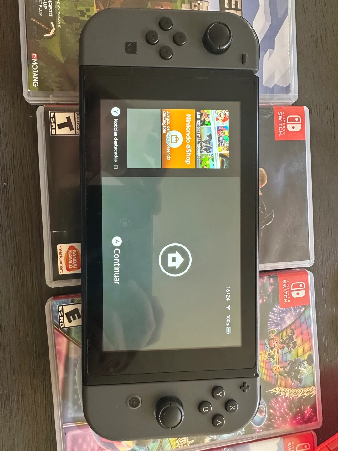 Nintendo Switch Gray Console Bundle - photo 2