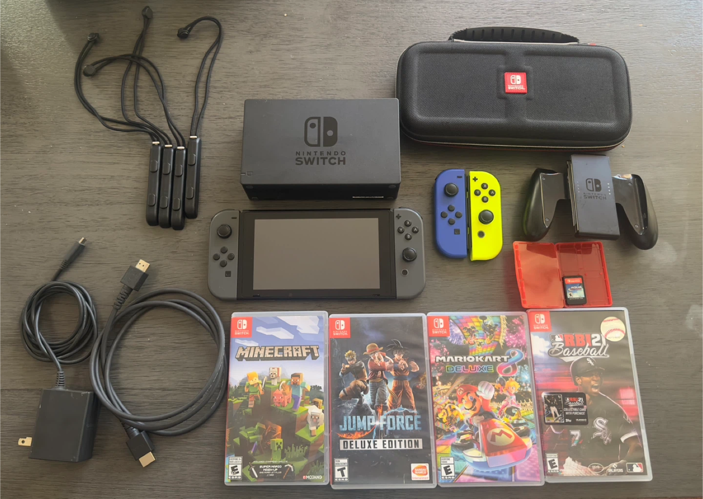 Nintendo Switch Gray Console Bundle