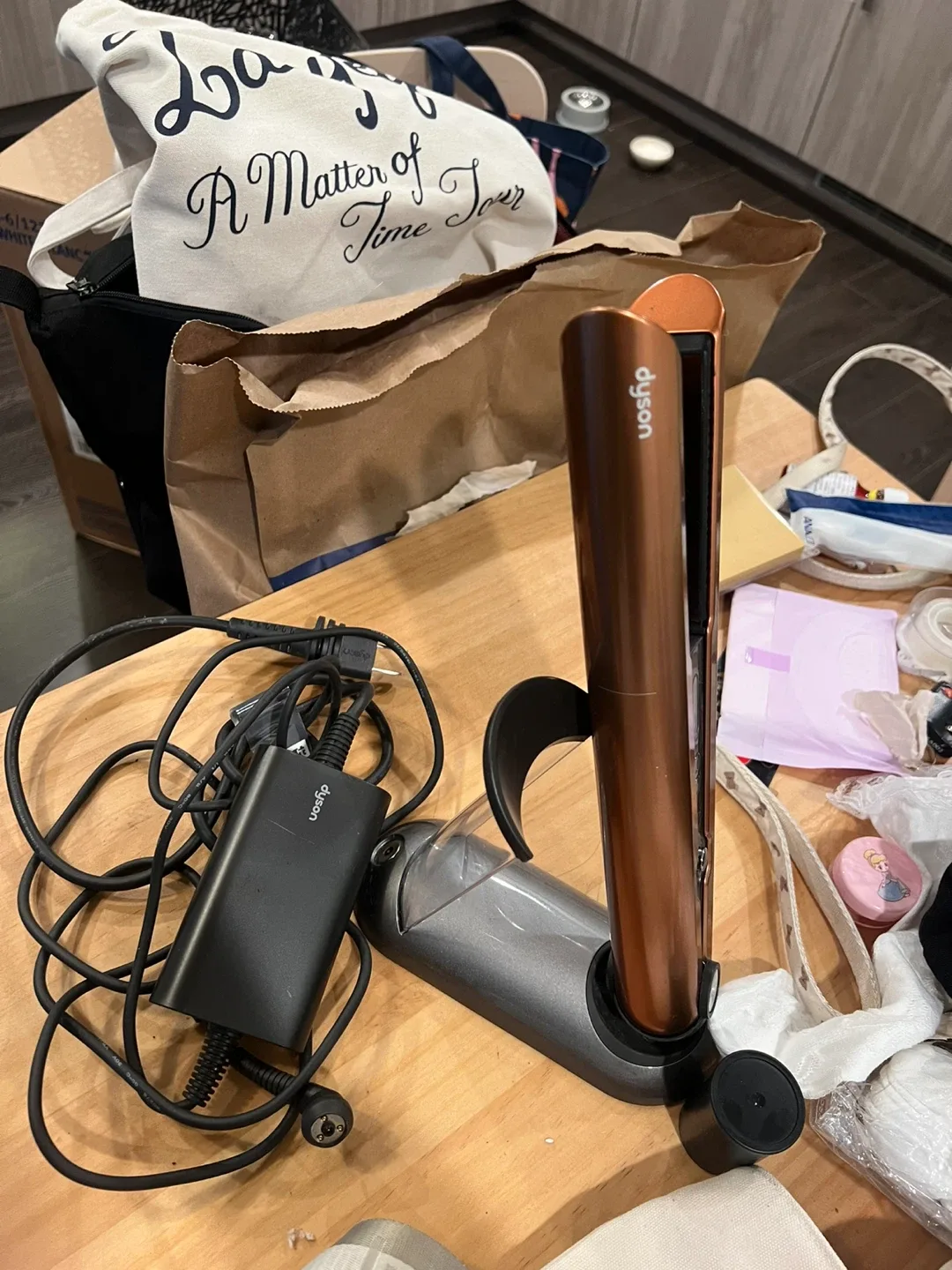 Dyson Corrale Hair Straightener Copper/Silver image indicator(2)