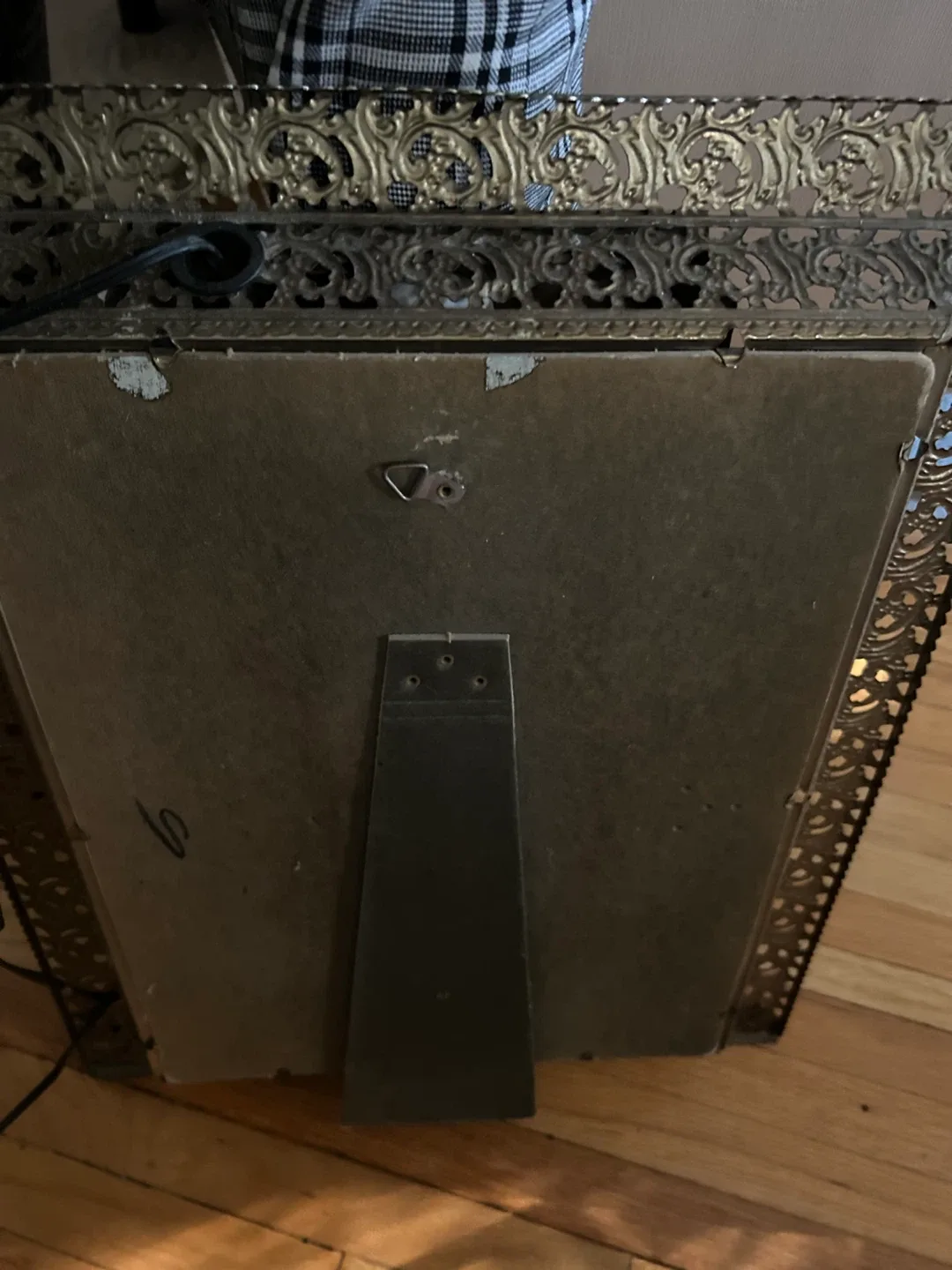 $25  1950s 3-D Lenticular lit Jesus Last Supper Print MCM Art image indicator(9)