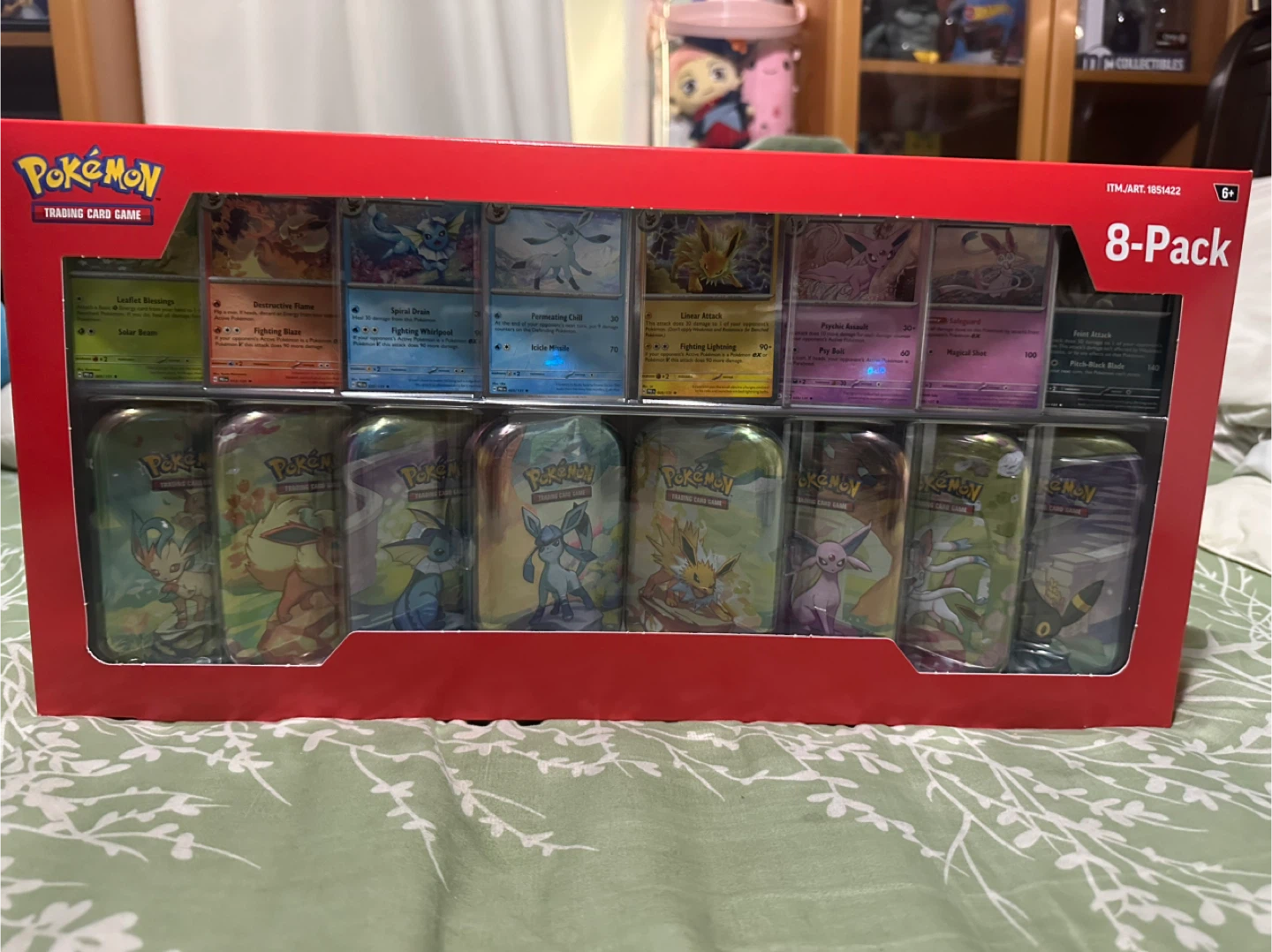 Pokemon TCG Scarlet & Violet Prismatic Mini Tin 8-Pack. - photo 2