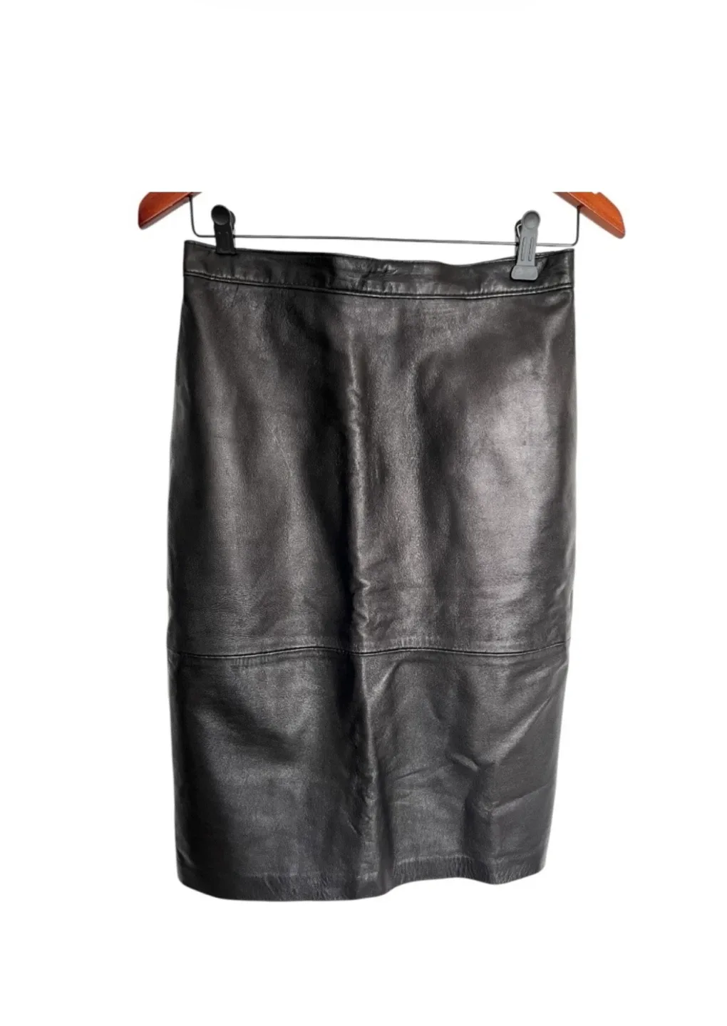 Melanie Lyne Leather Skirt image indicator(3)