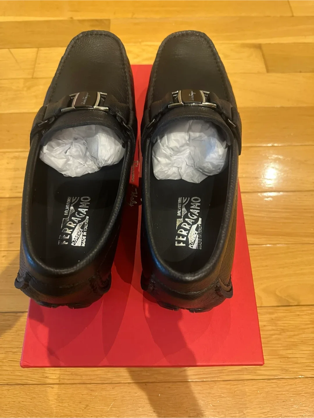 Salvatore Ferragamo Men's Leather Loafers image indicator(3)