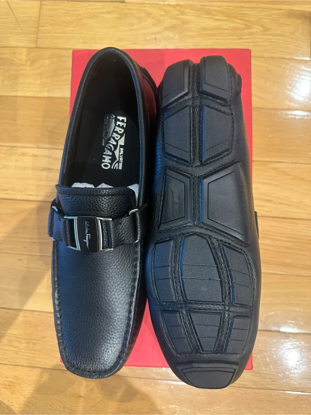 Salvatore Ferragamo Men's Leather Loafers image indicator(2)