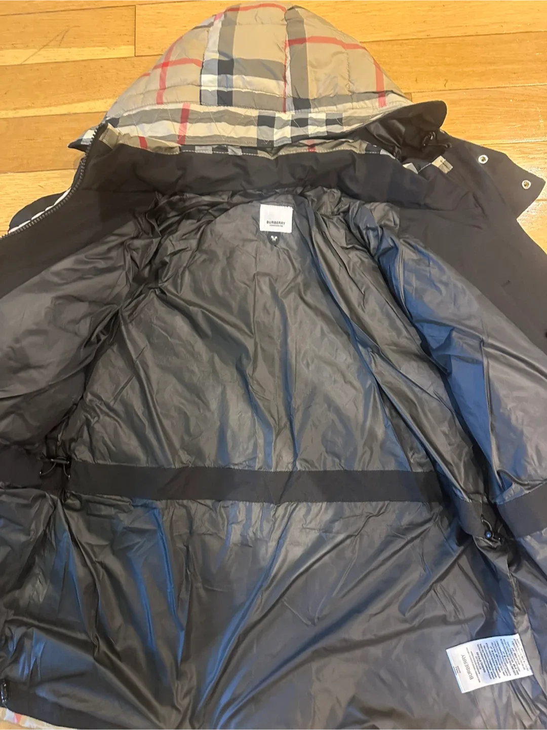 Burberry Check Puffer Jacket image indicator(3)