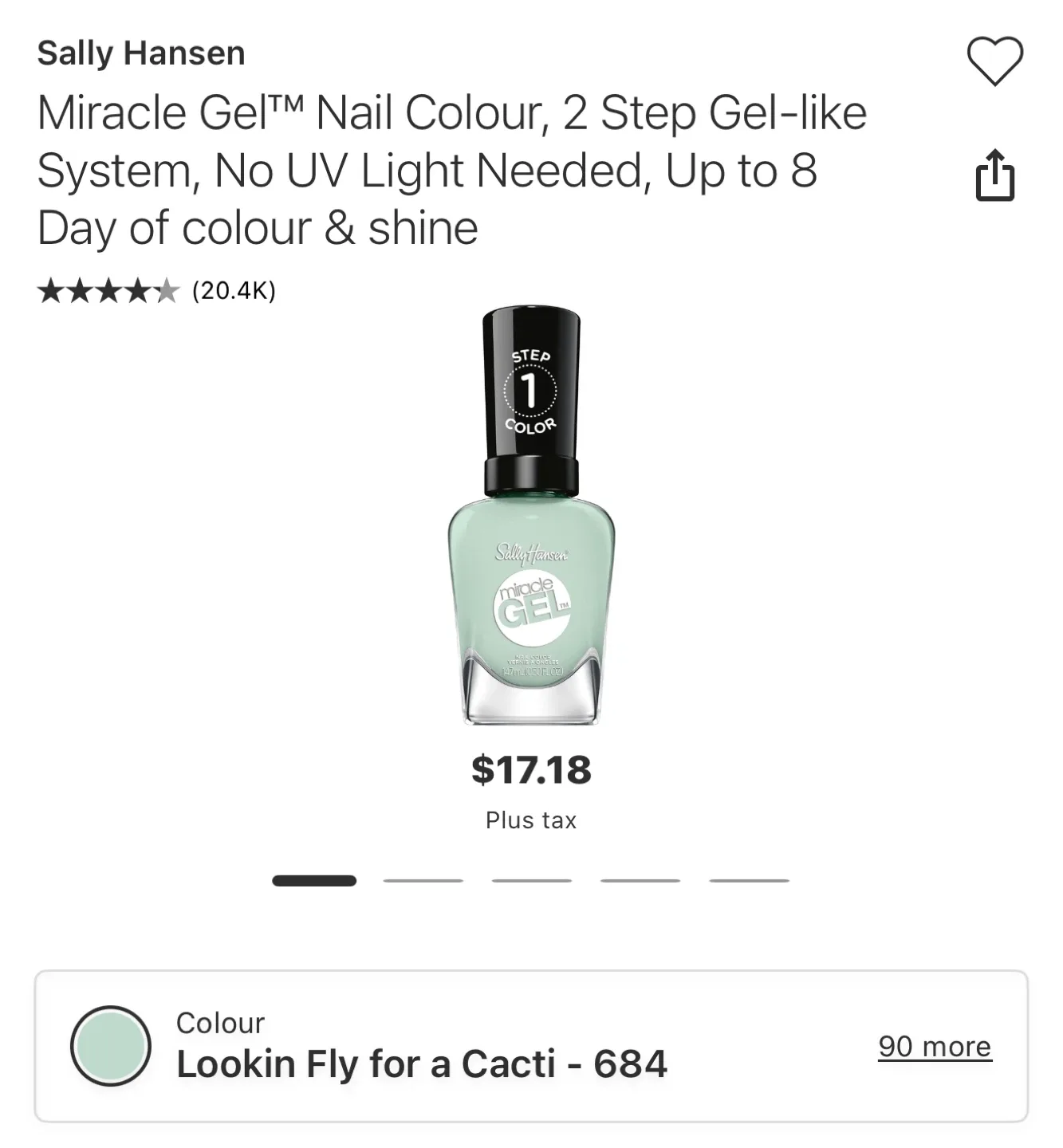 Sally Hansen Nail Polish Lot image indicator(3)