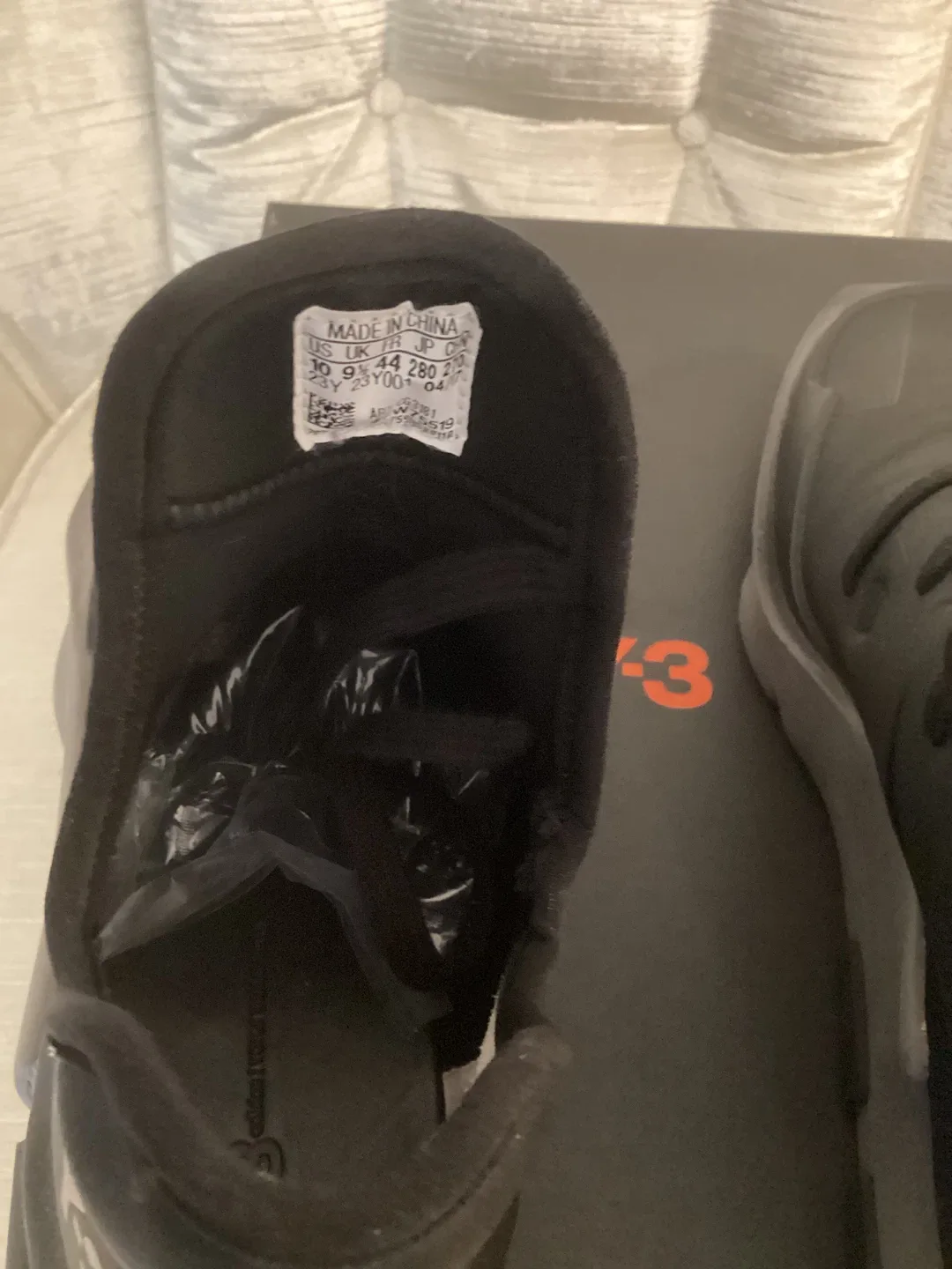 Y-3 Noci Low Black Sneakers - Size 10 image indicator(5)