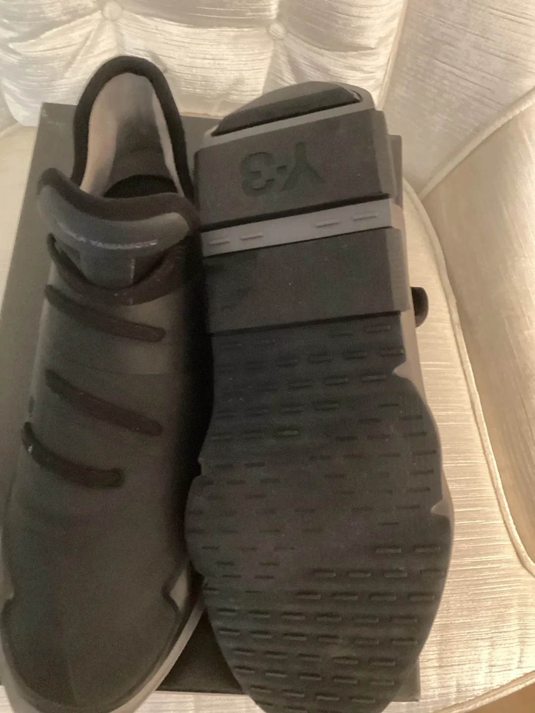 Y-3 Noci Low Black Sneakers - Size 10 image indicator(4)