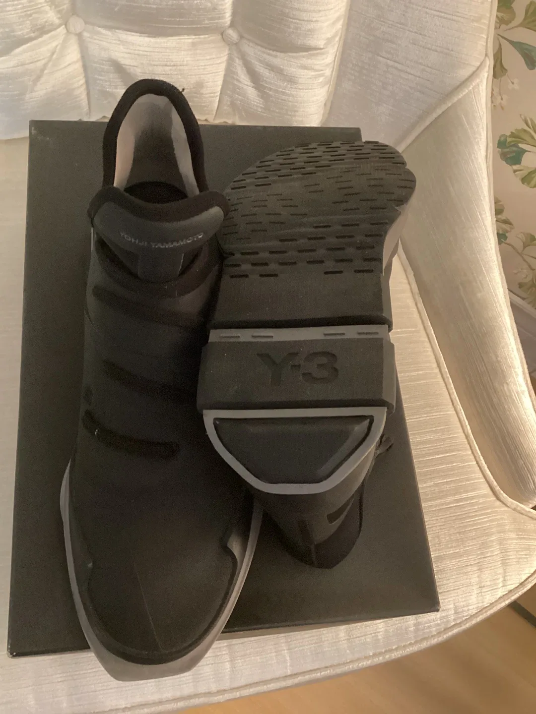 Y-3 Noci Low Black Sneakers - Size 10 image indicator(3)