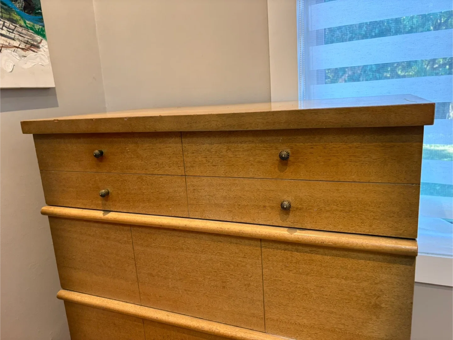 Art Deco Vintage Wooden Dresser image indicator(2)