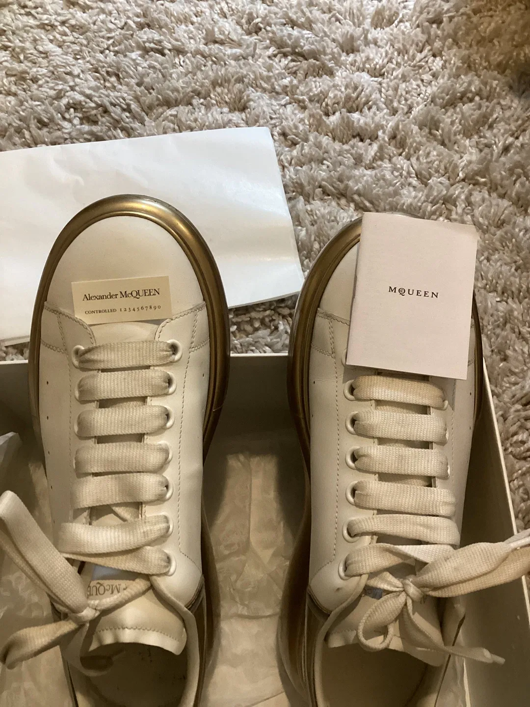 Alexander McQueen Oversized Sneakers - Size 41 thumbnail