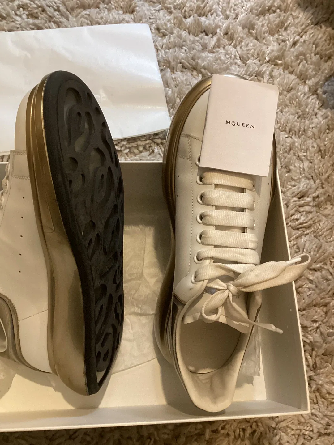 Alexander McQueen Oversized Sneakers - Size 41 image indicator(2)