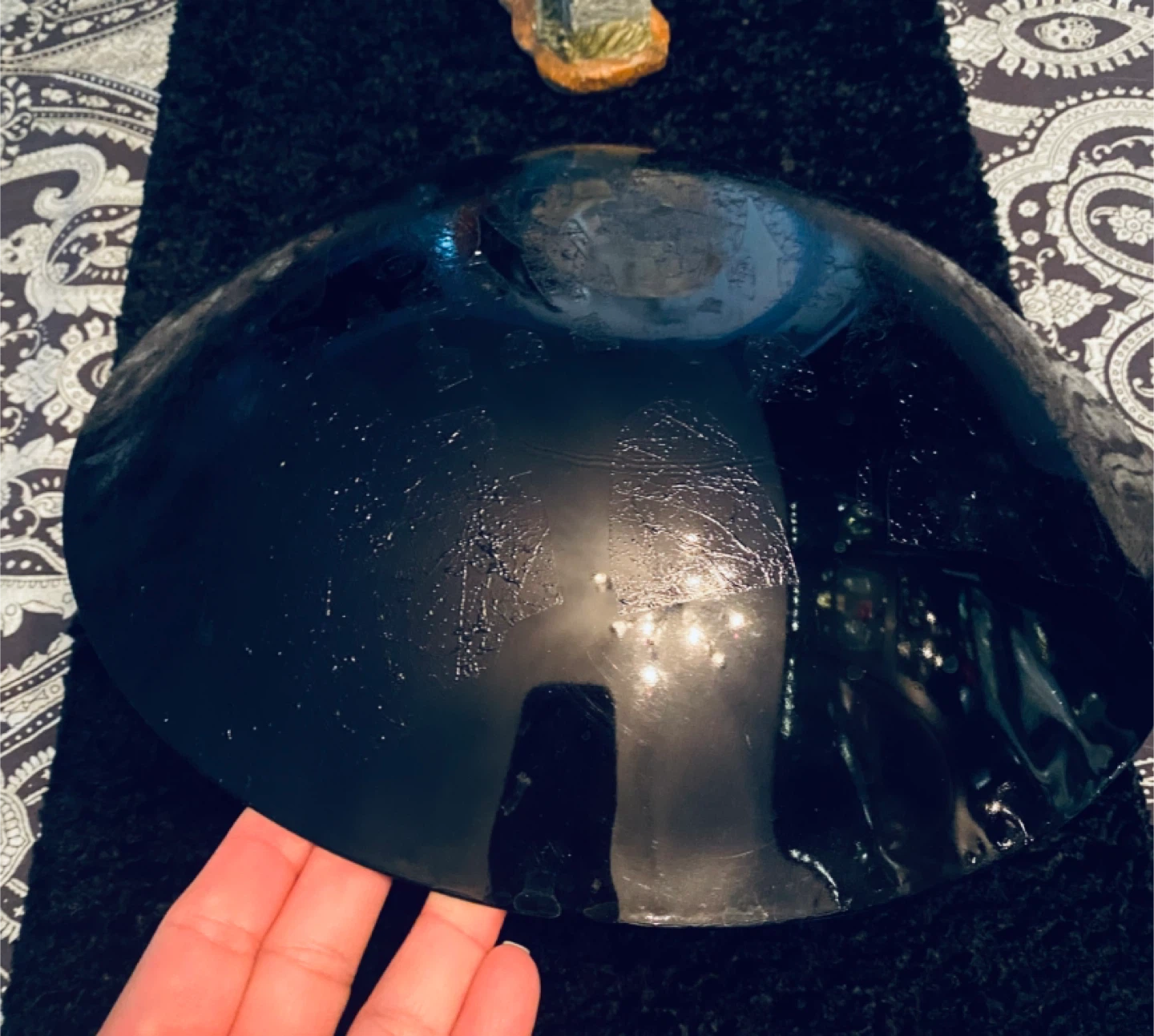 Glass Halloween Serving Dish 🥕 - photo 2