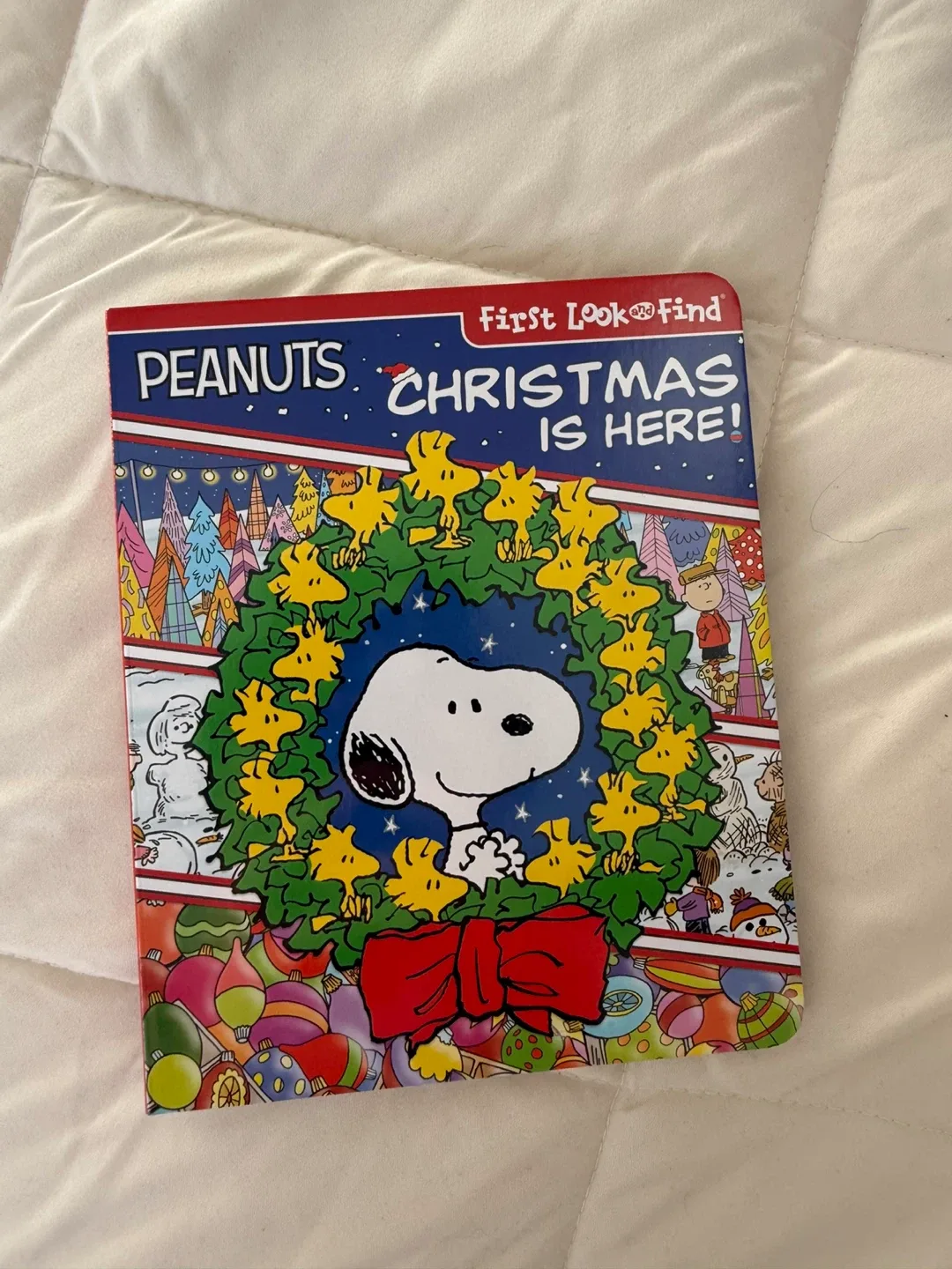 Peanuts Snoopy Christmas Plush and Book image indicator(3)