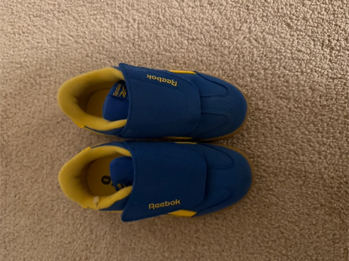 Reebok Kids' Blue/Yellow Sneakers Size 6 image indicator(2)