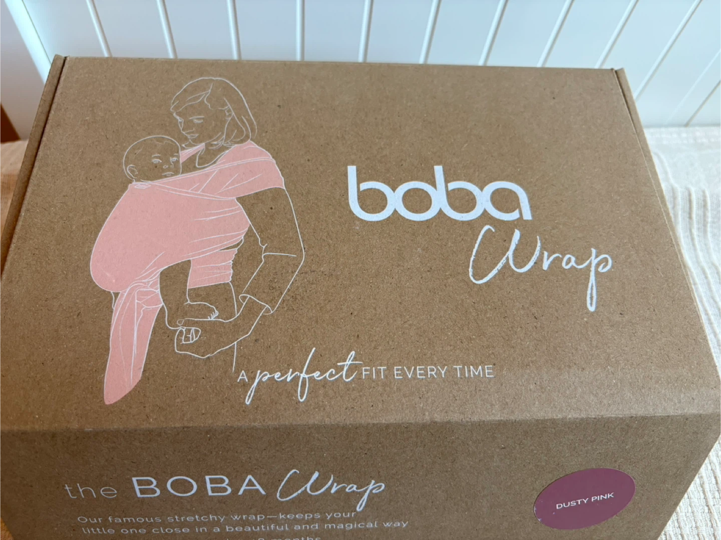 Baby Wrap Dusty Pink - Like New! - photo 3