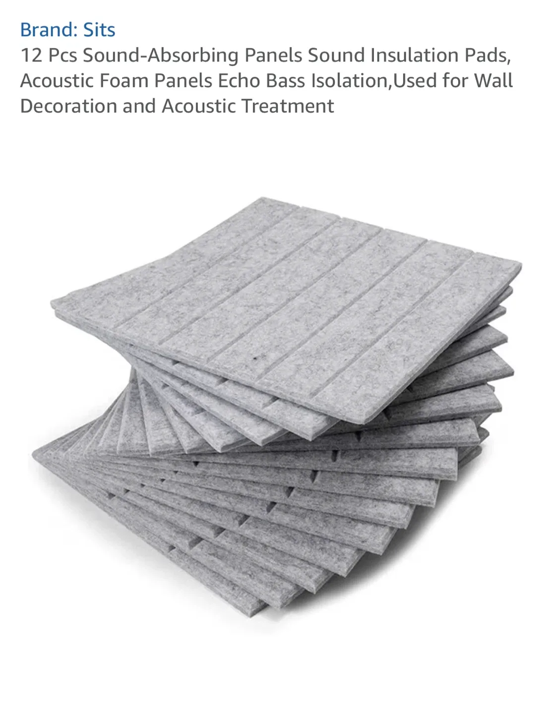 Sound Absorbing Panels (12 pcs) - NEW thumbnail