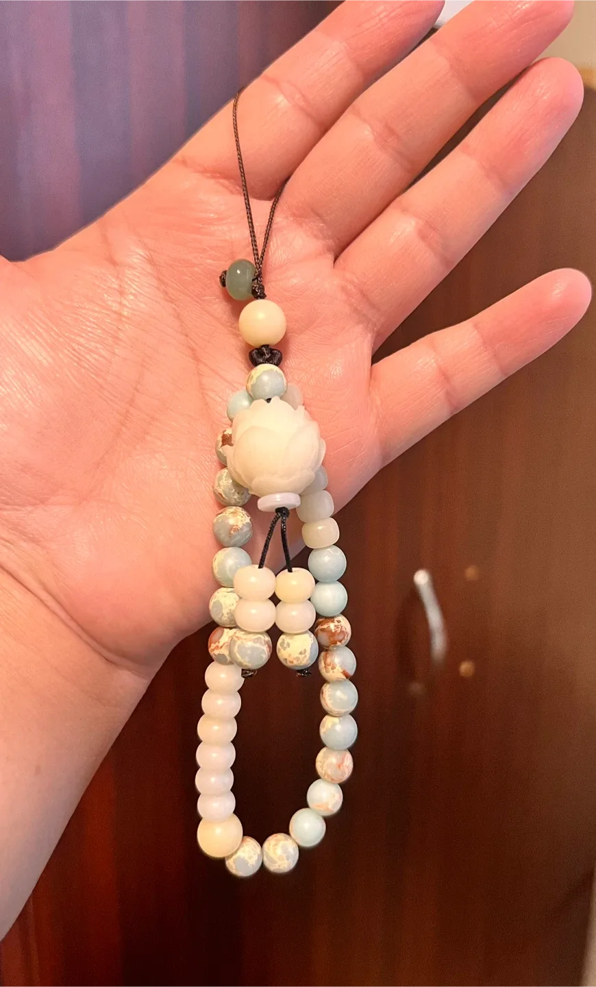 Beaded phone charm thumbnail