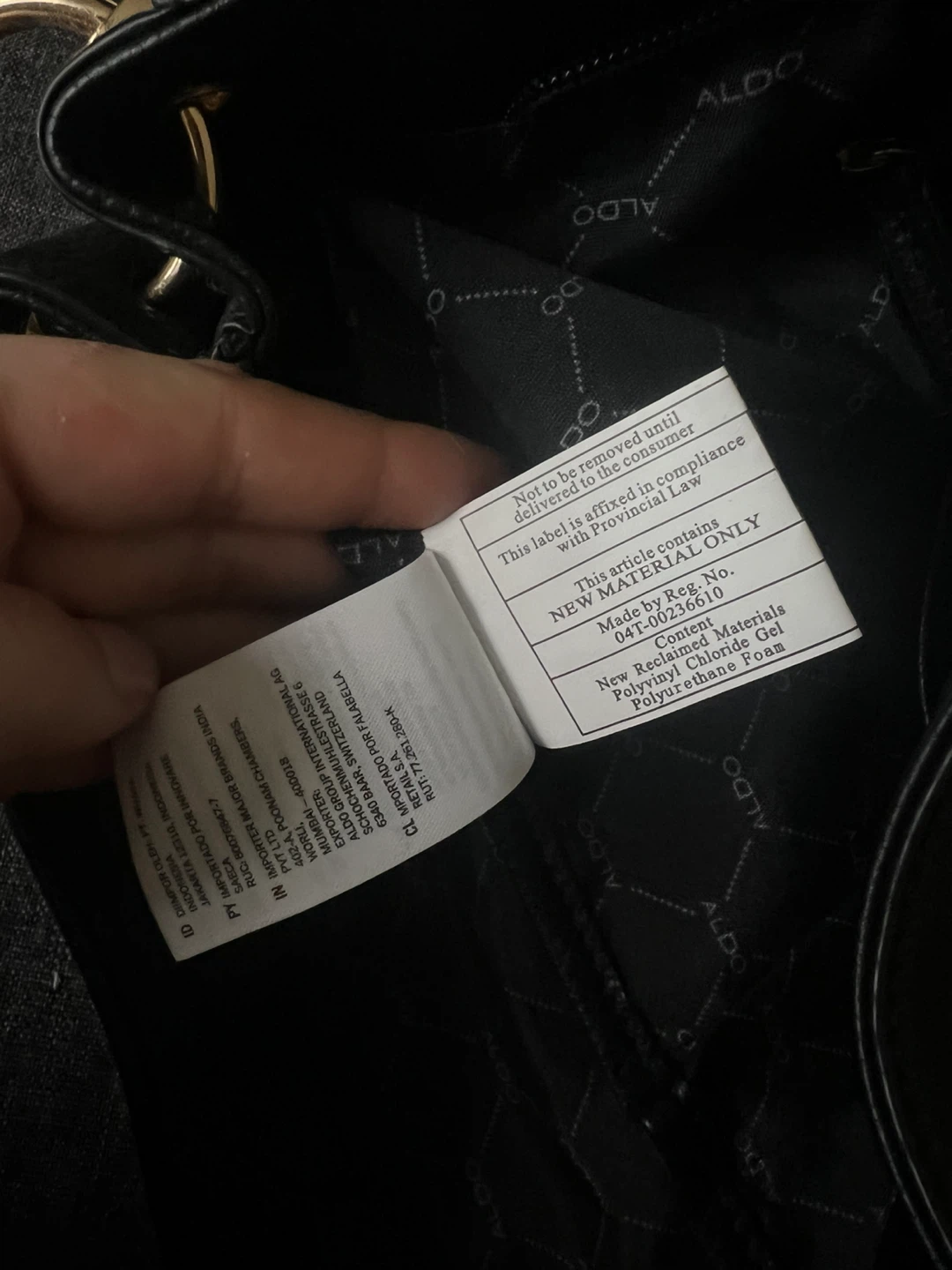 Aldo Black Shoulder Bag - photo 5