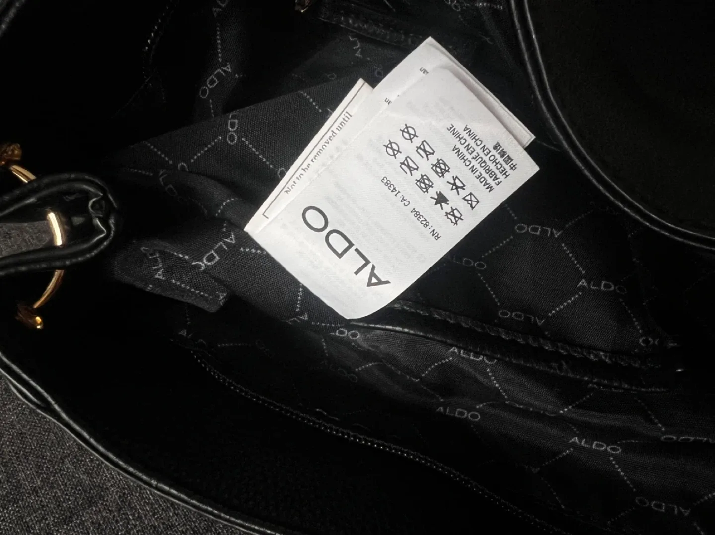 Aldo Black Shoulder Bag image indicator(6)