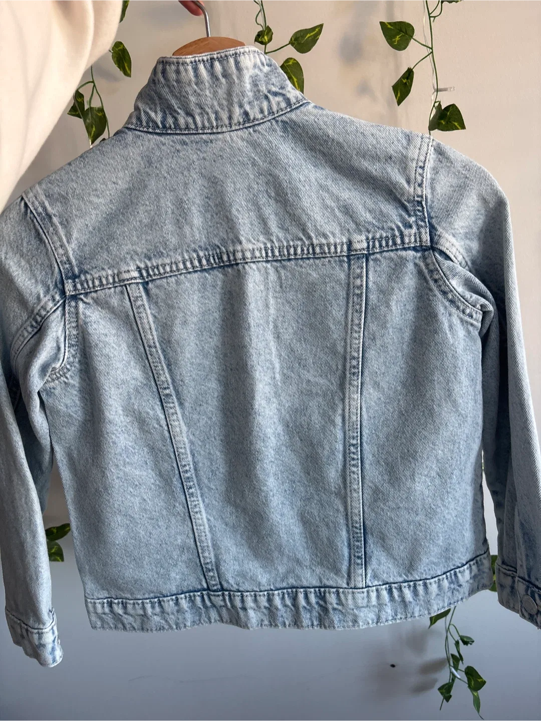 H&M Denim Jacket, Size 7-8A image indicator(4)