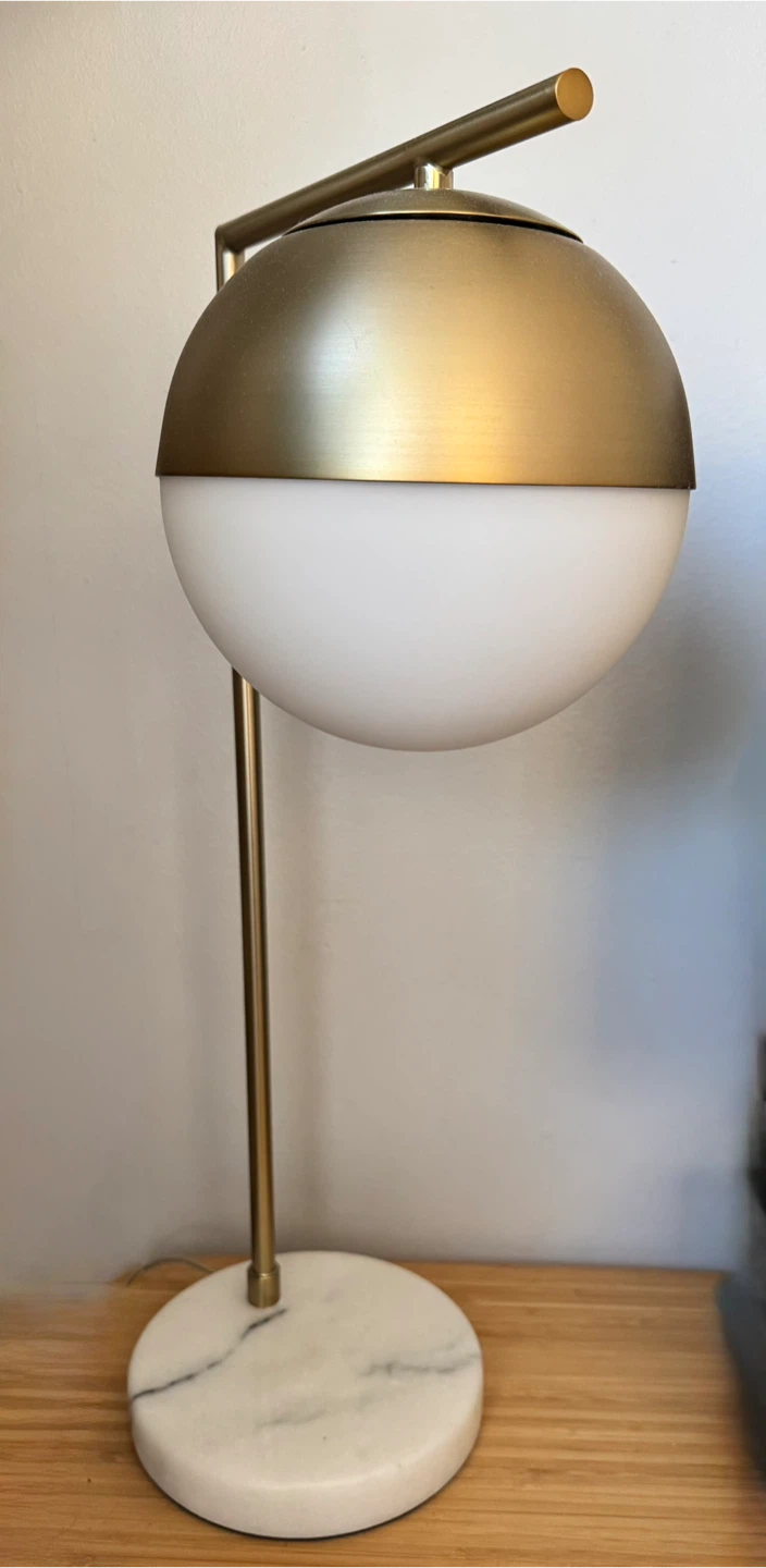 Structube Gold Table Lamp