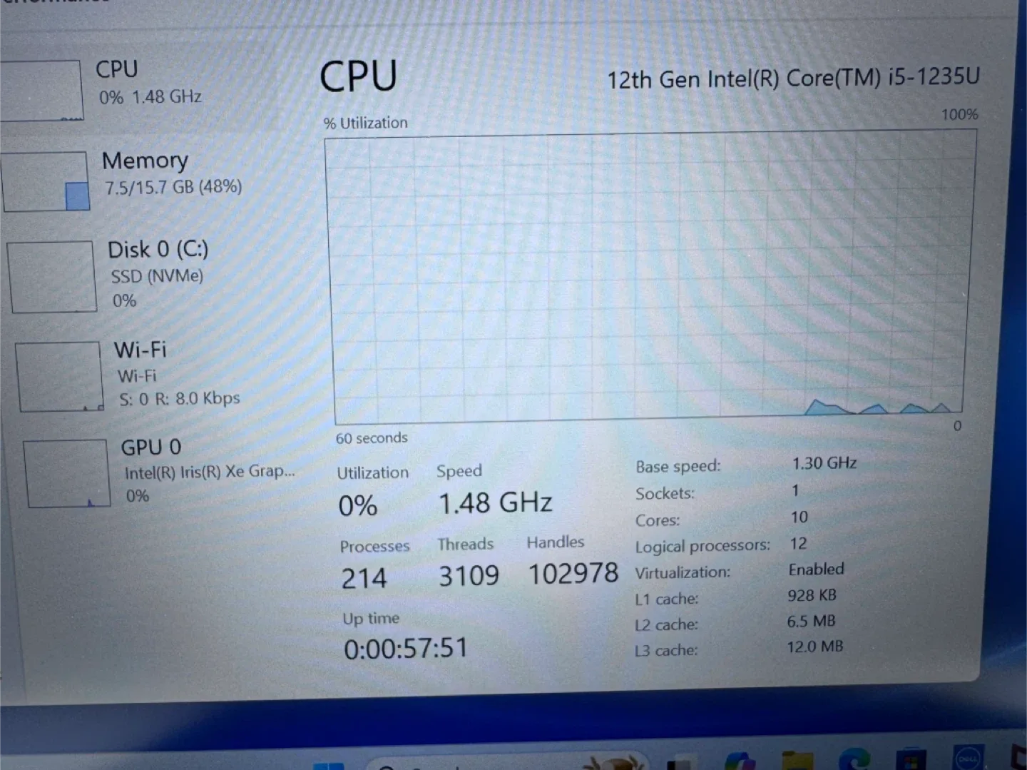 Dell New Laptop I5-12th.Gen. 16/512GB. Win 11 image indicator(3)