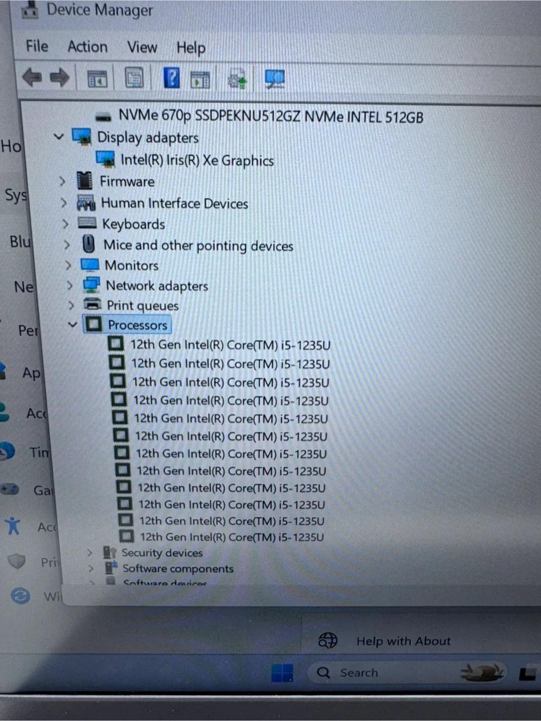 Dell New Laptop I5-12th.Gen. 16/512GB. Win 11 image indicator(4)