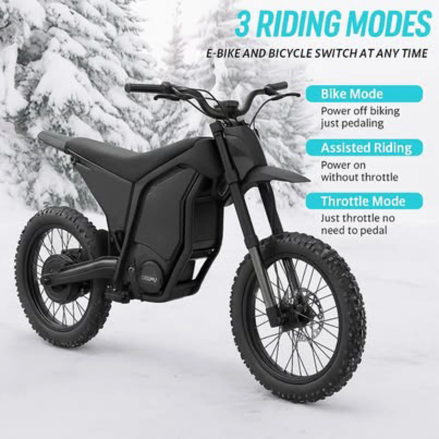 2000w high spec electric dirt bike brand new - photo 5
