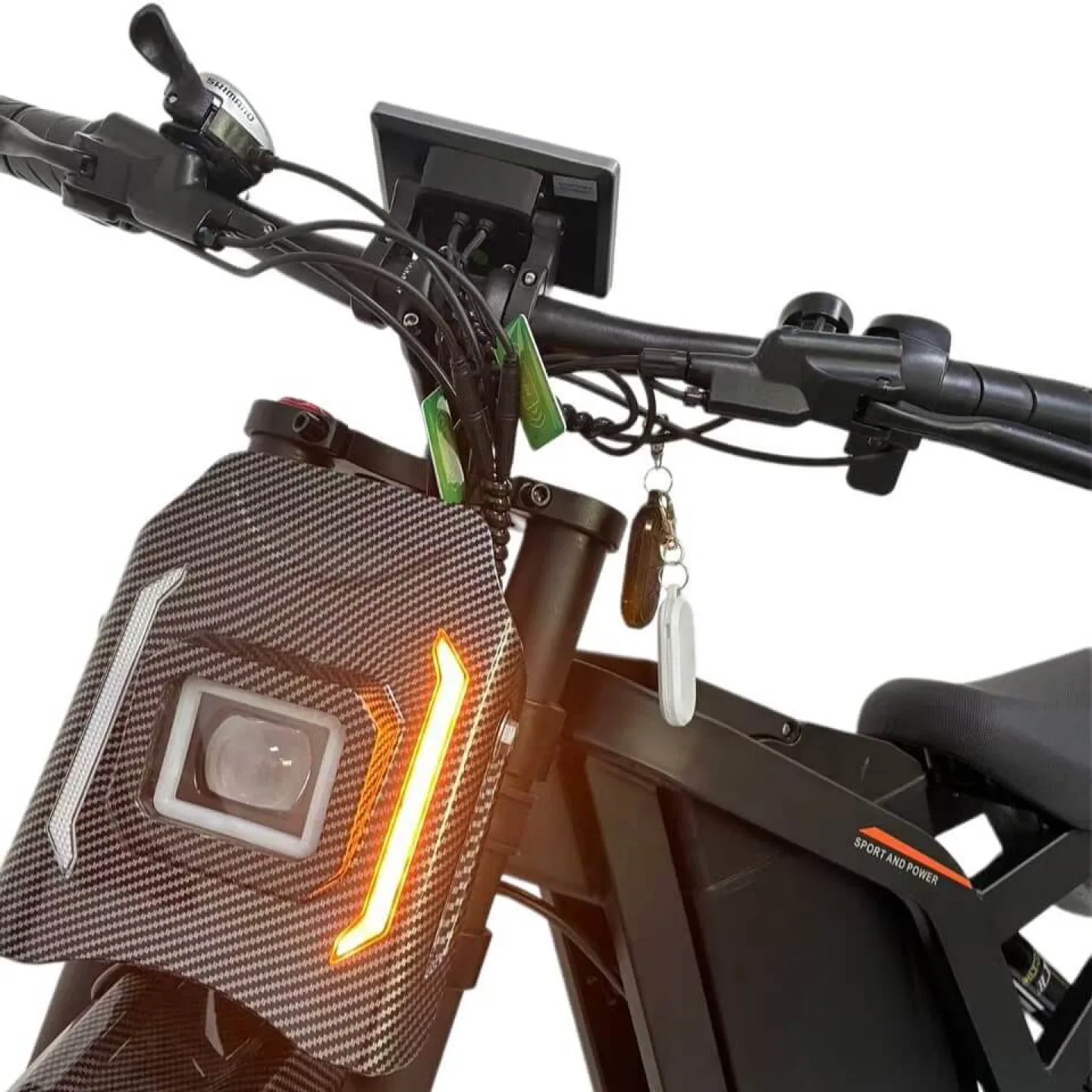 2000w high spec electric dirt bike brand new image indicator(7)