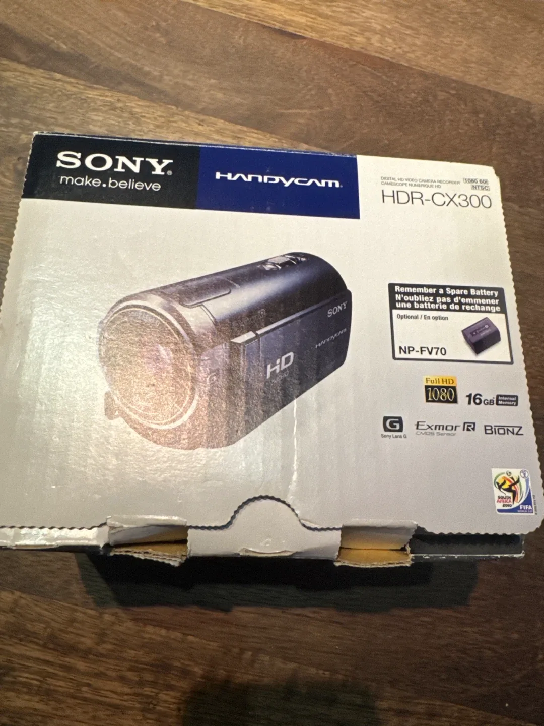 Sony Handycam HDR-CX300 Digital HD Video Camera Recorder thumbnail