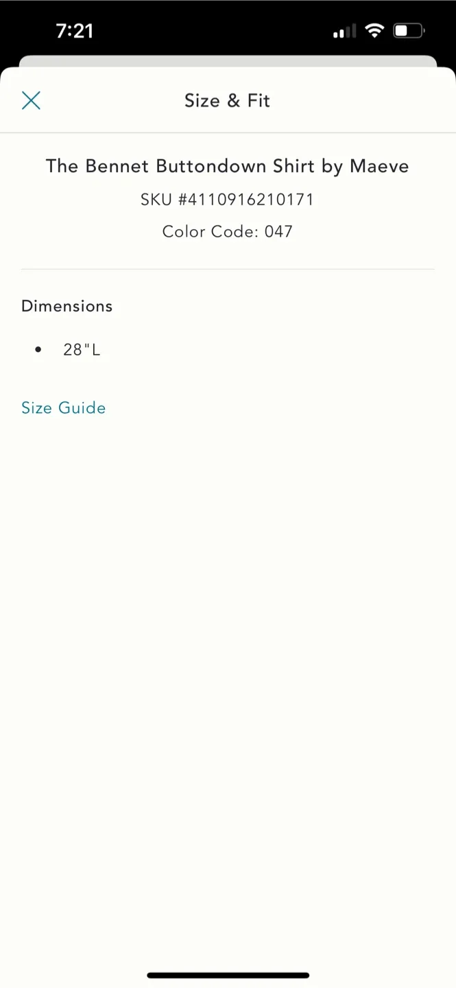 BNWT Anthropologie Bennet Shirt Indigo XXS P (fits XS) image indicator(5)