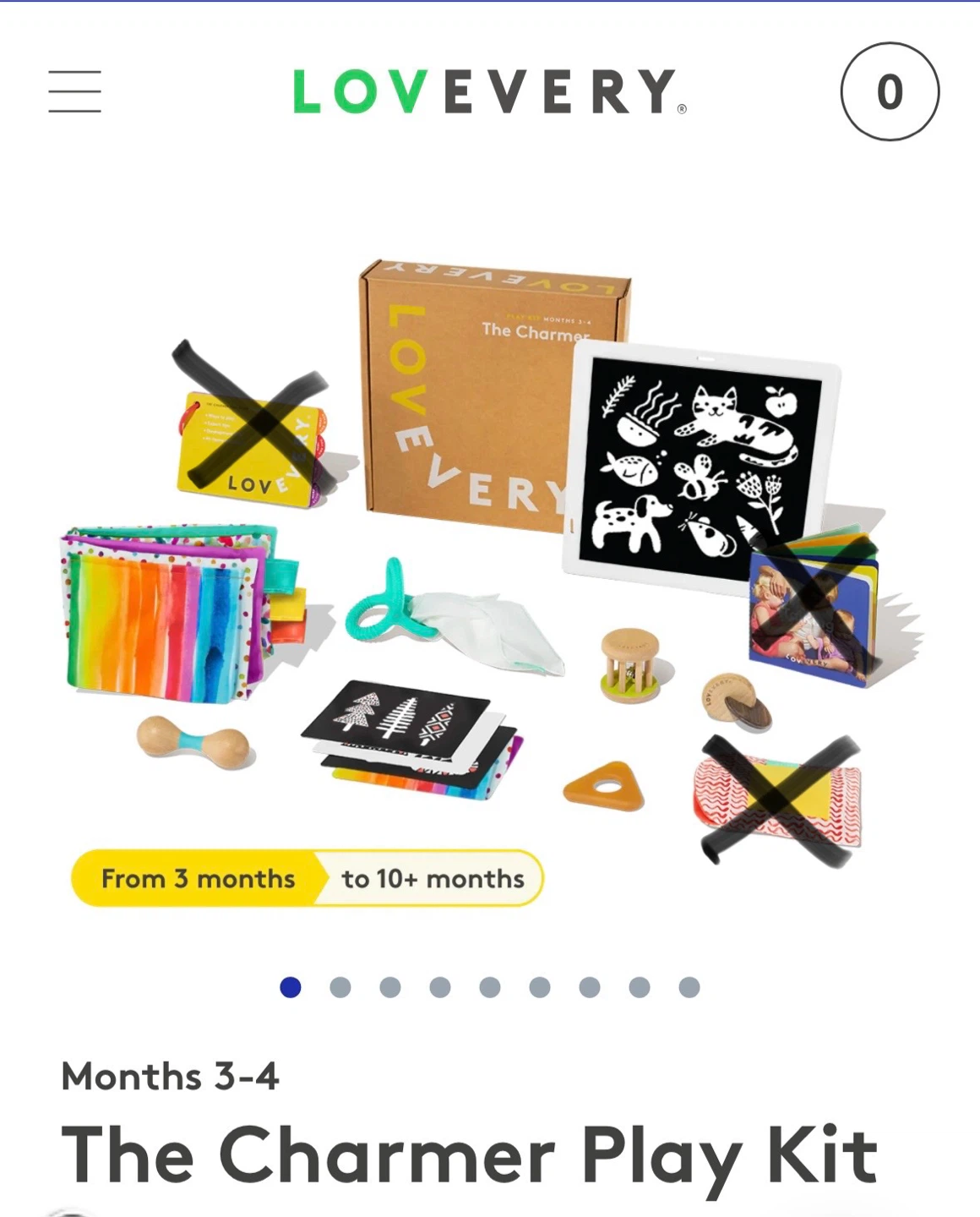 Lovevery The Charmer Play Kit (Months 3-4) - photo 2