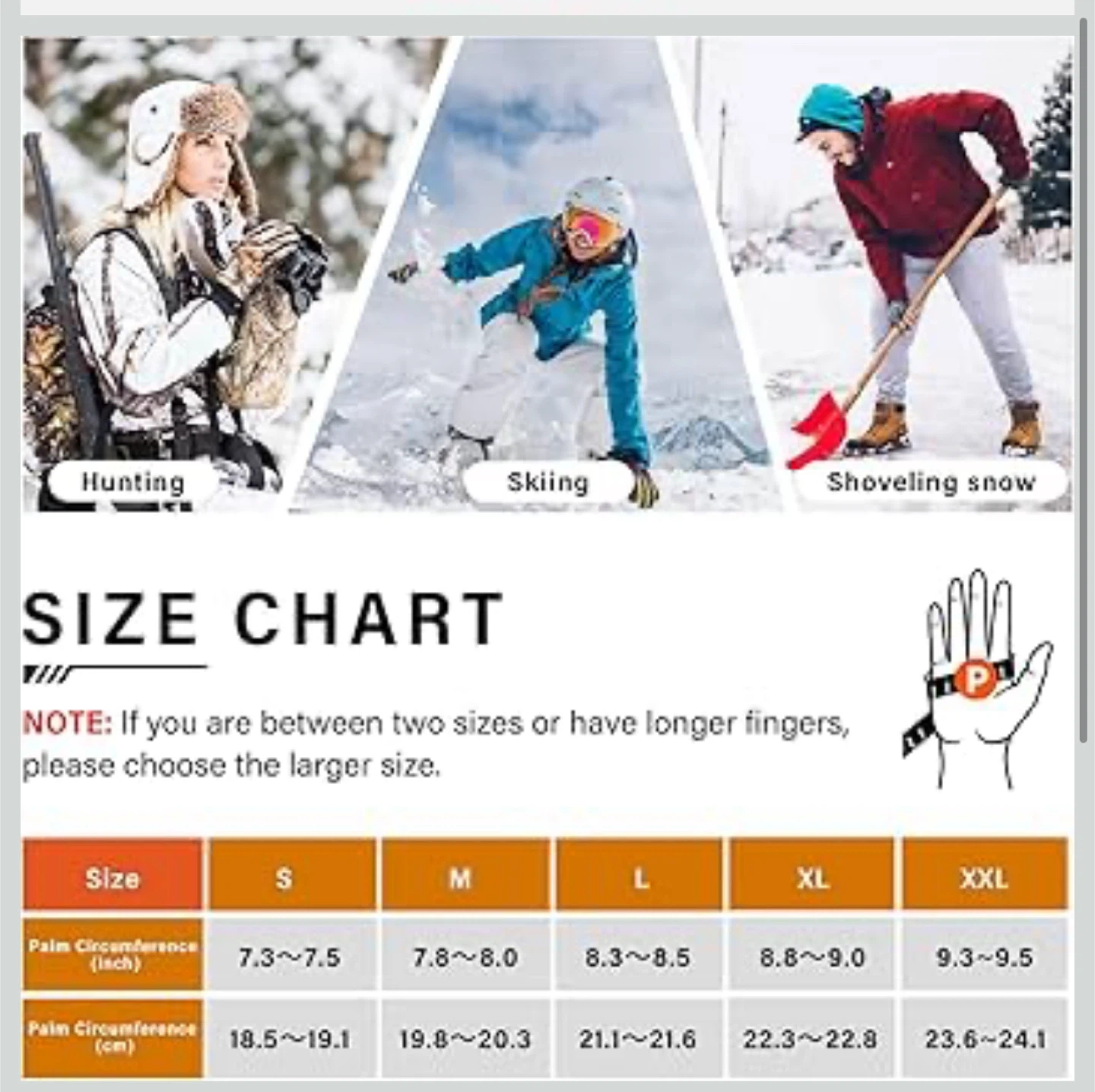 WASOTO Heated Gloves - Waterproof, Touchscreen, Size L - photo 3